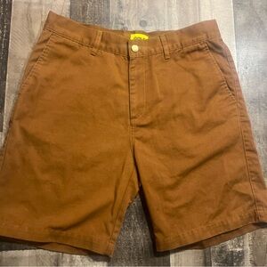 Golf Wang Brown Twill men’s chino shorts sz 34 NNT